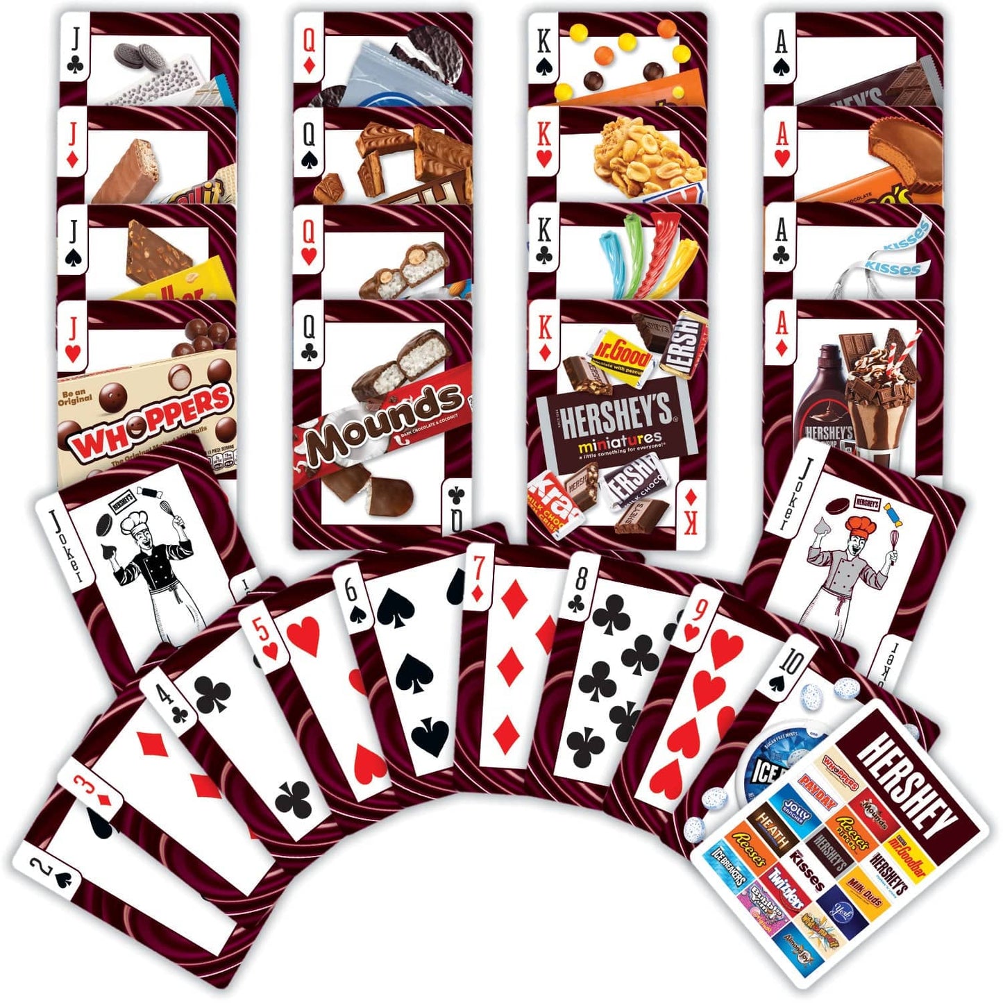 Hershey's Playing Cards - 54 Card Deck MasterPieces Puzzle Company INC