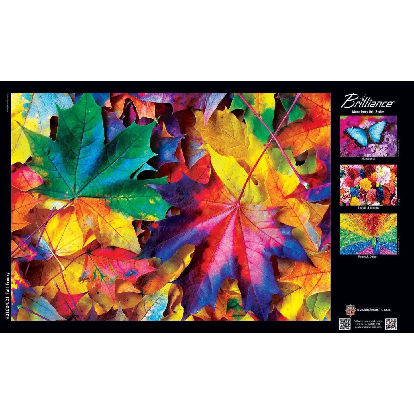 Brilliance - Fall Frenzy 500 Piece Jigsaw Puzzle - Out of Play