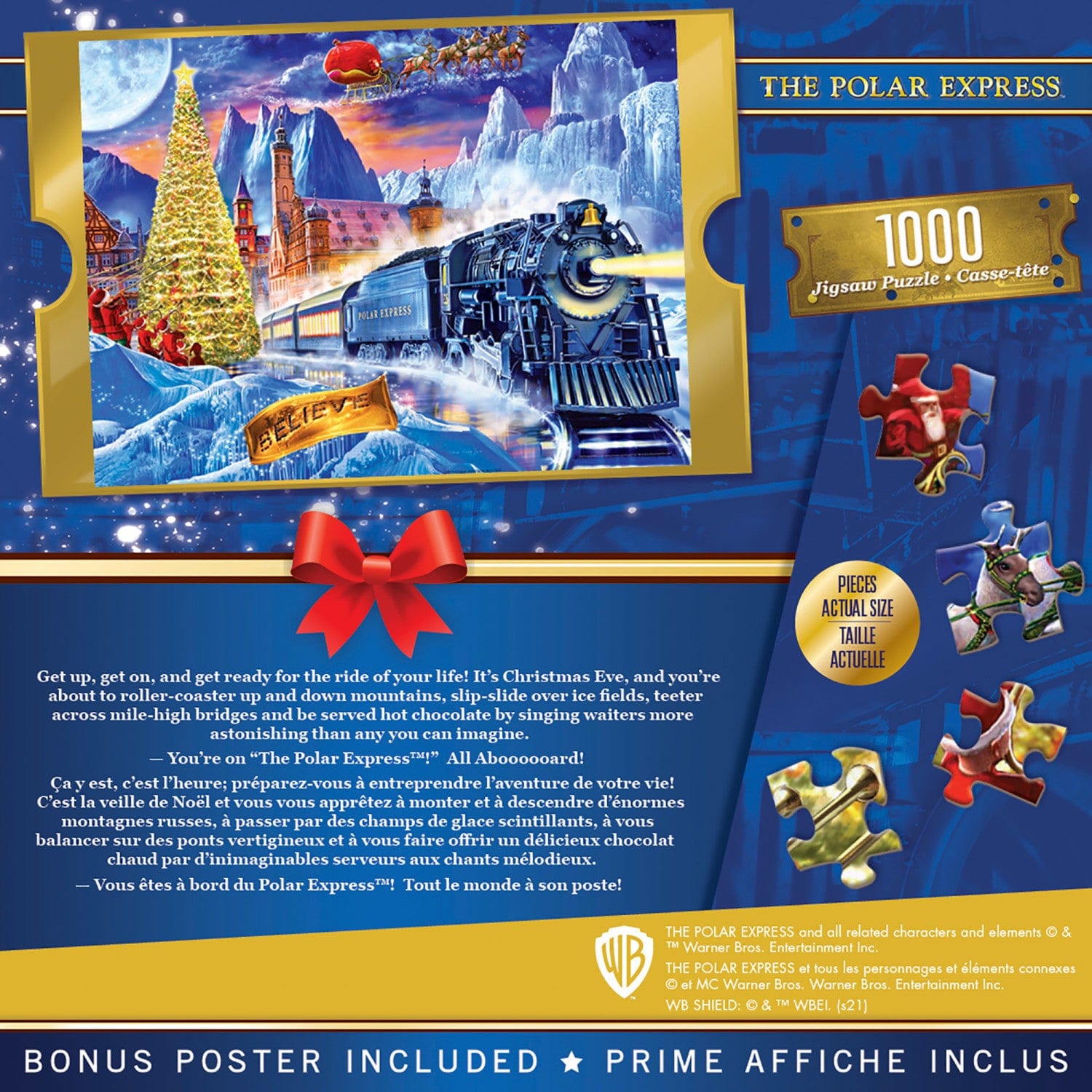 The Polar Express 1000 Piece Jigsaw Puzzle - Out of Play