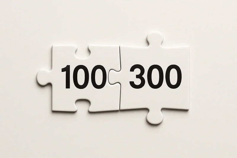 100 - 300 Pieces and Less