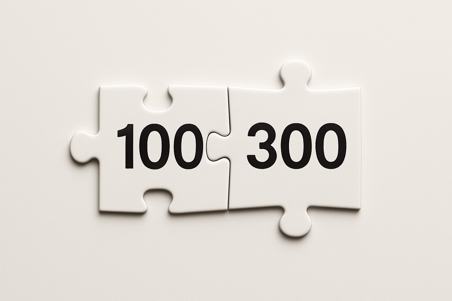 100 - 300 Pieces and Less