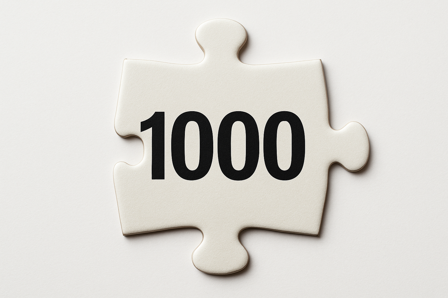 1000 Pieces