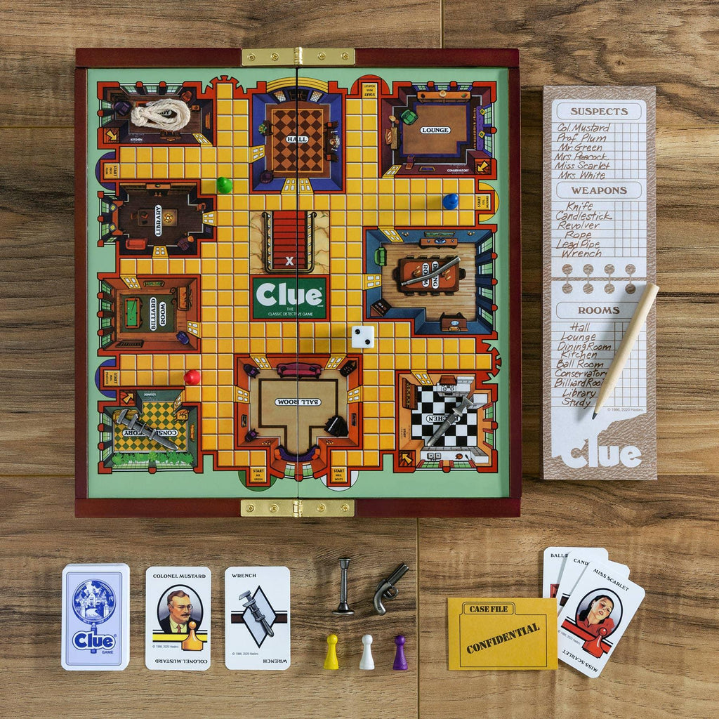 Clue Deluxe Travel Edition - Out of Play