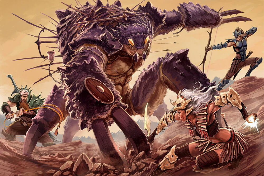 Battlezoo Bestiary Hardcover Limited Edition & PDF Roll For Combat