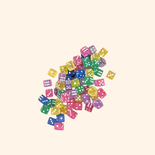 100Pc 5mm Mini D6 - Out of Play Board Game Accessories