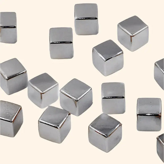 100Pcs Gold or Silver Cubes - Out of Play Board Game Accessories