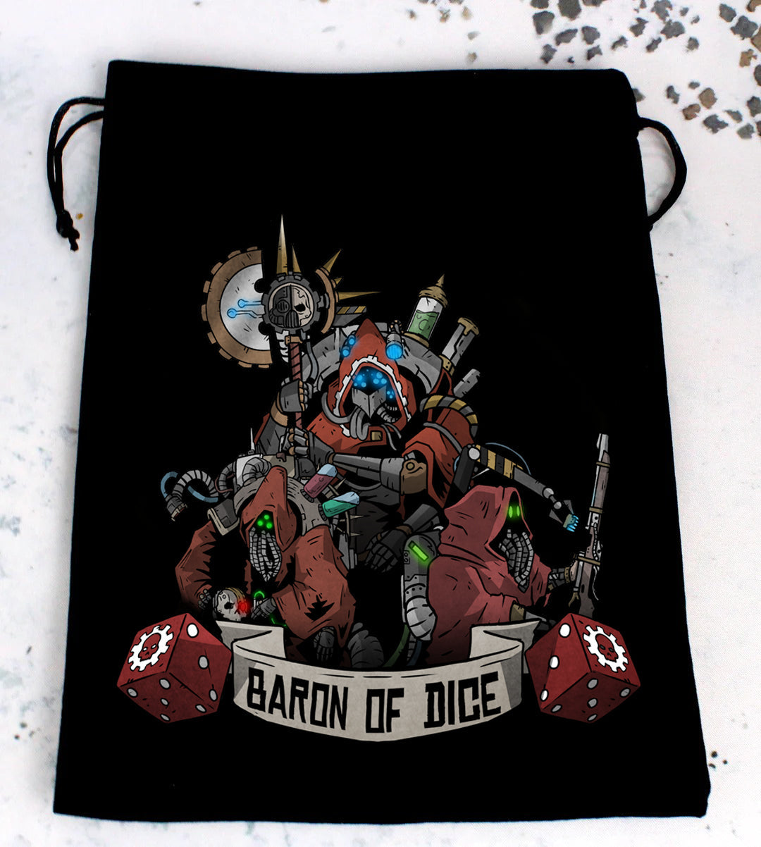 Premium Black Dice Bags - Out of Play