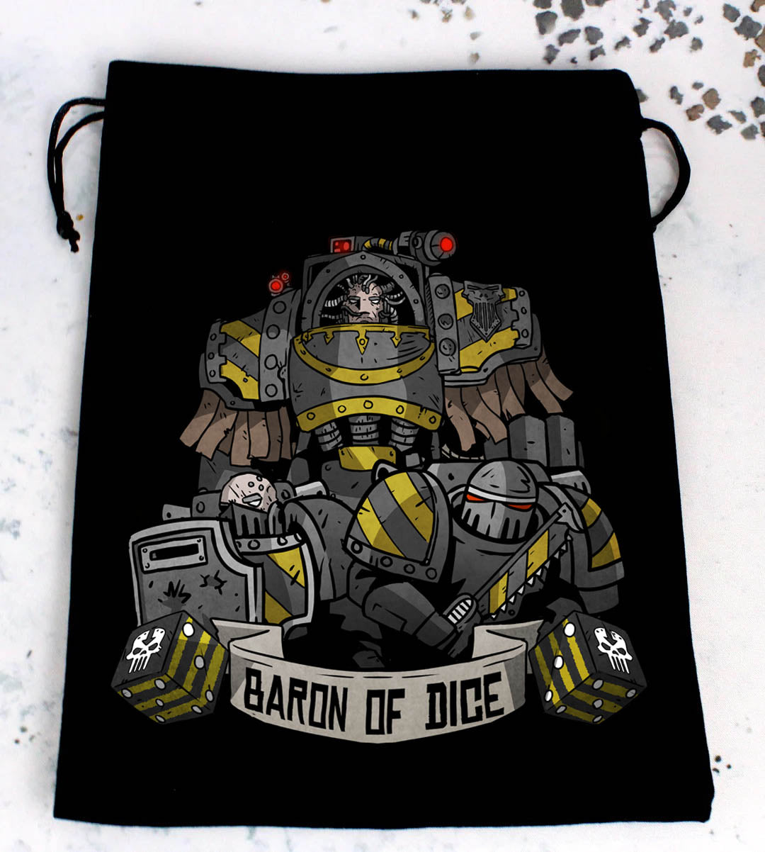 Premium Black Dice Bags - Out of Play