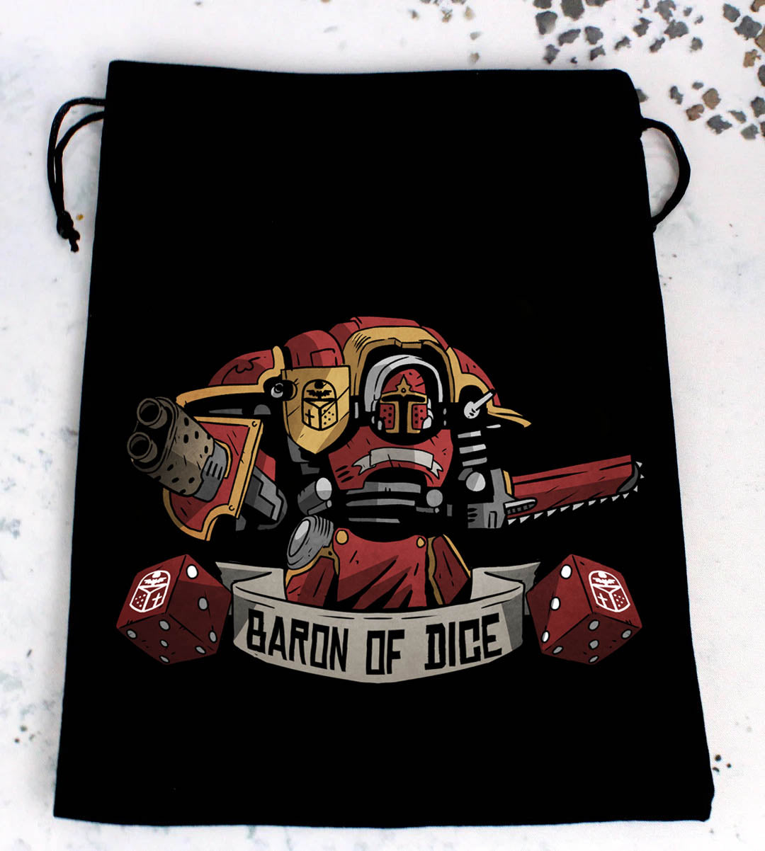 Premium Black Dice Bags - Out of Play