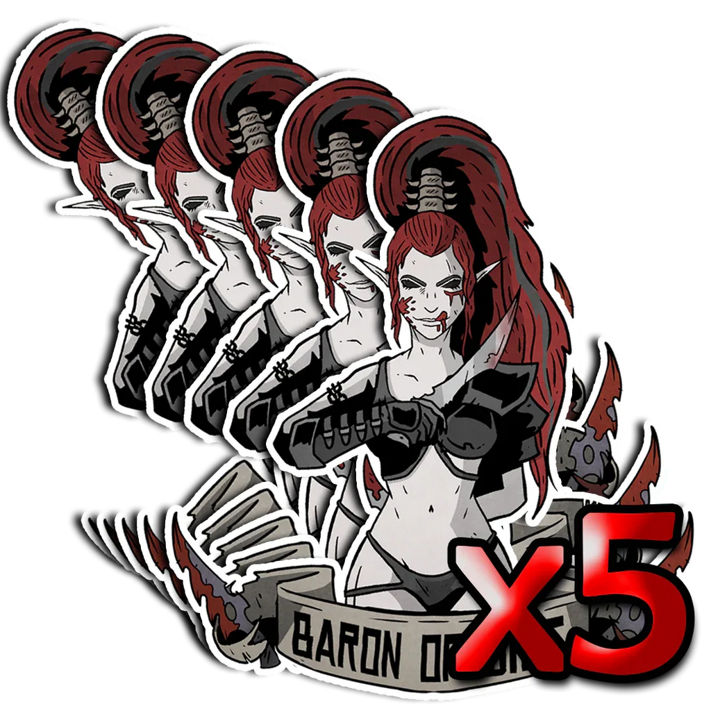 Premium Vinyl Stickers - Out of Play