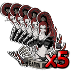 Premium Vinyl Stickers - Out of Play