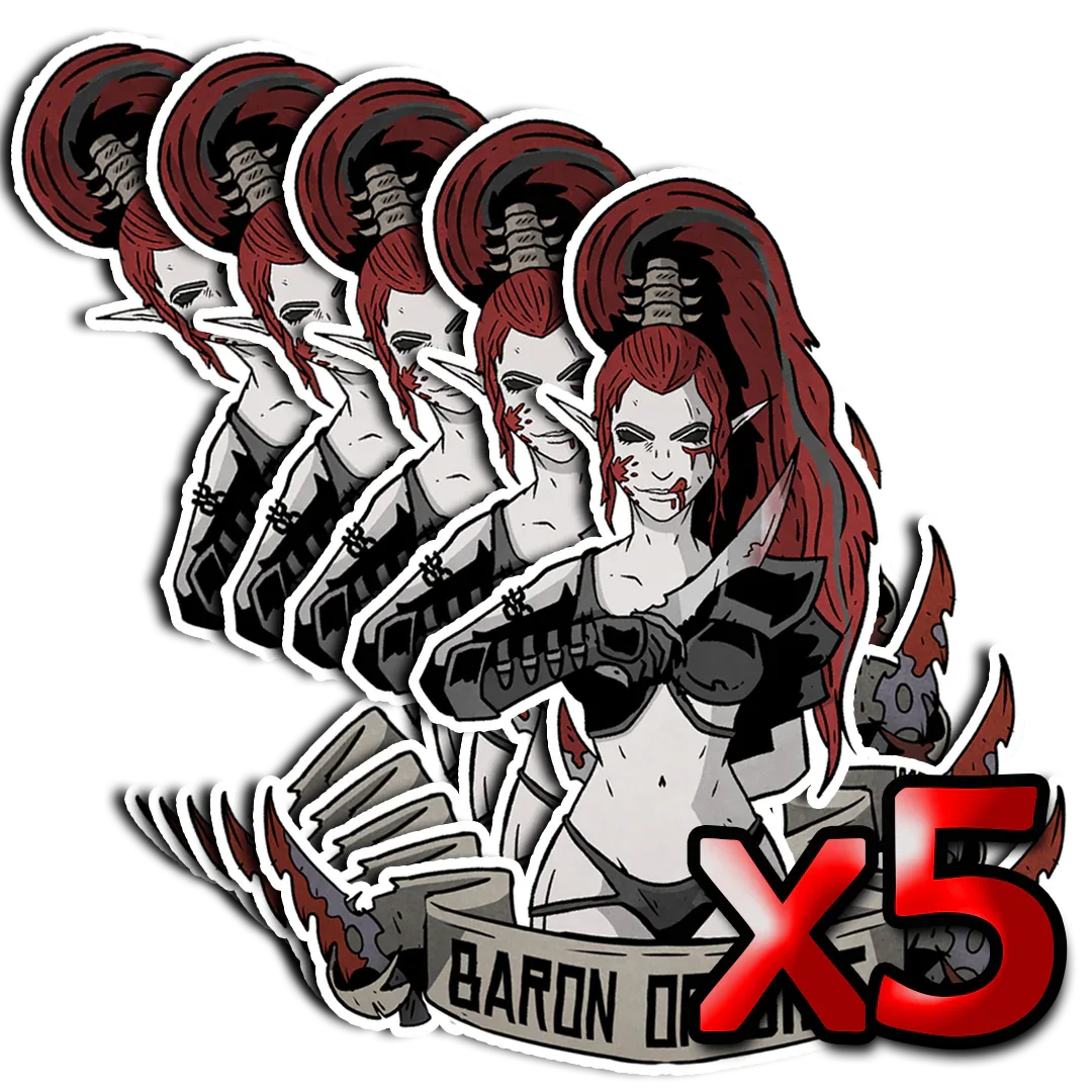 Premium Vinyl Stickers - Out of Play