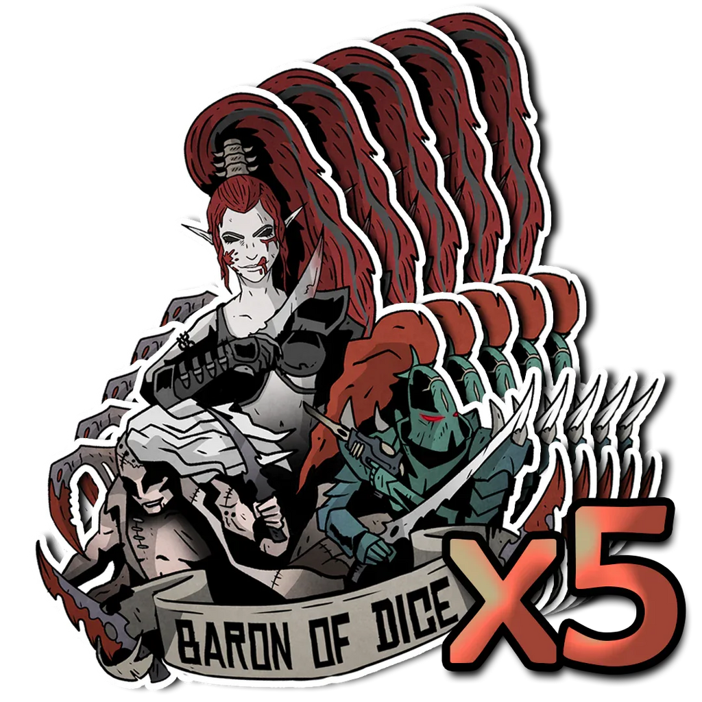 Premium Vinyl Stickers - Out of Play