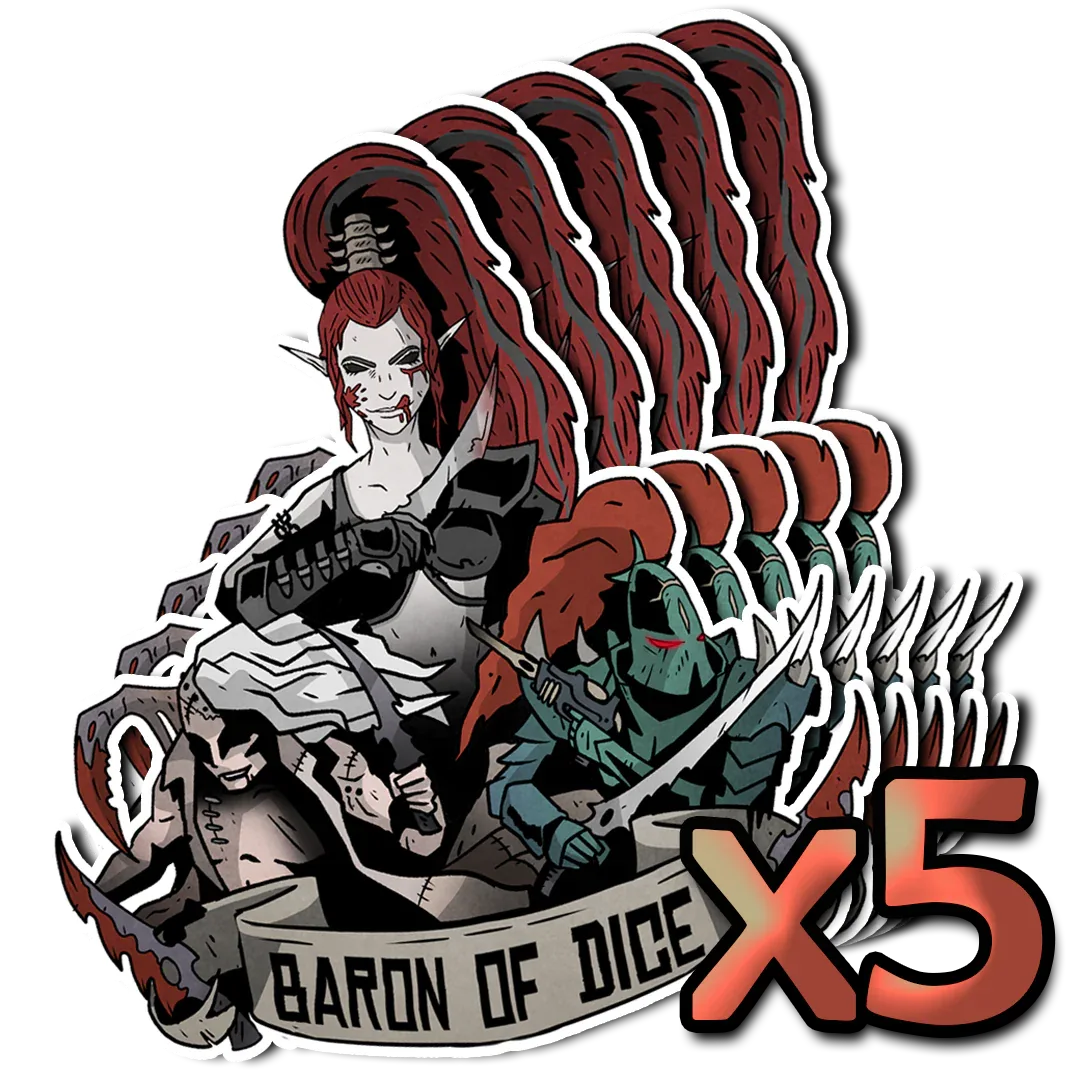 Premium Vinyl Stickers - Out of Play