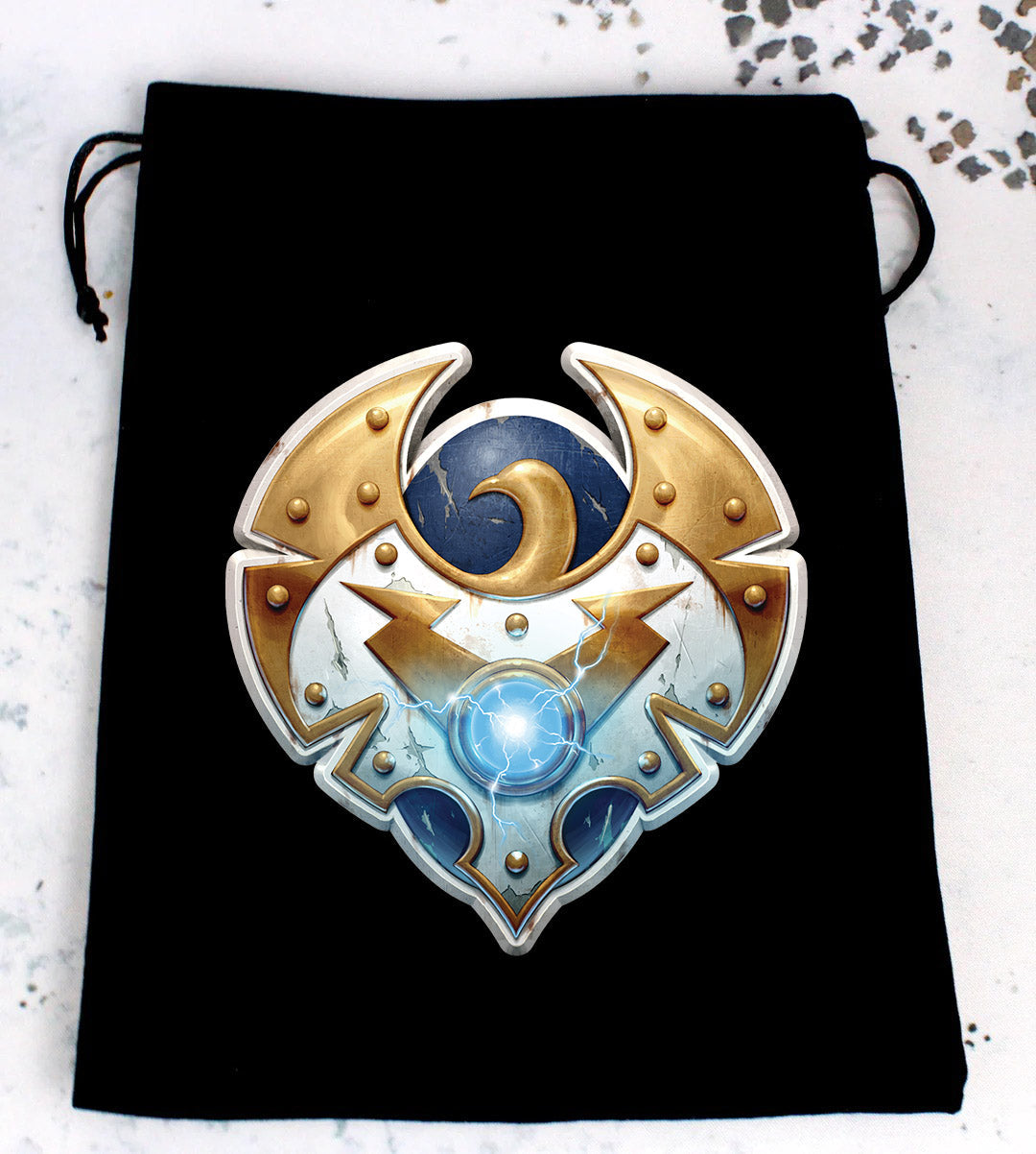 Cygnar Storm Legion | Premium Dice Bags | Officially Licensed Warmachine