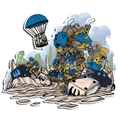 Cygnar Gravediggers | Premium Vinyl Stickers | Officially Licensed Warmachine