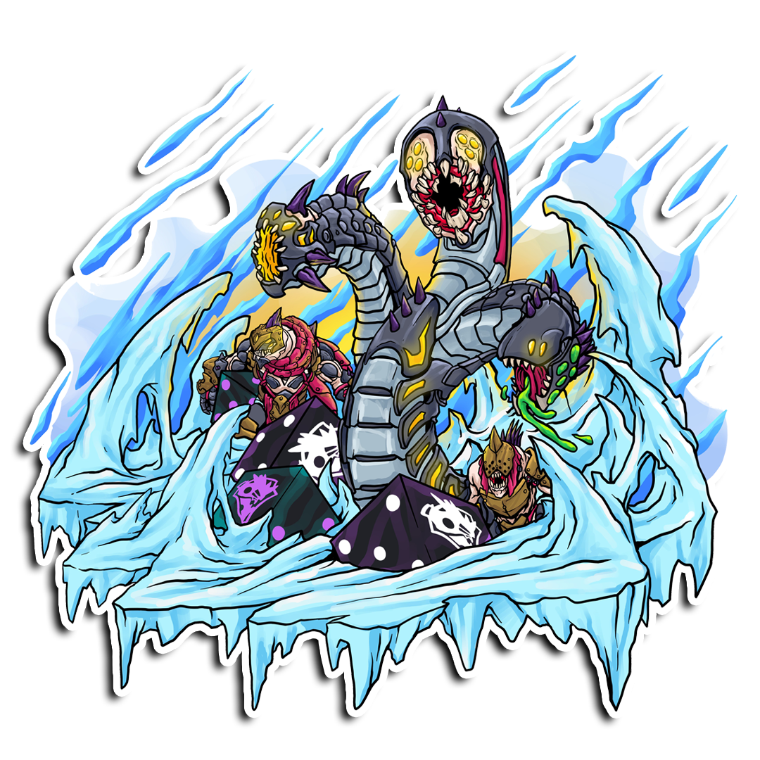 Khymaera | Premium Vinyl Stickers | Officially Licensed Warmachine
