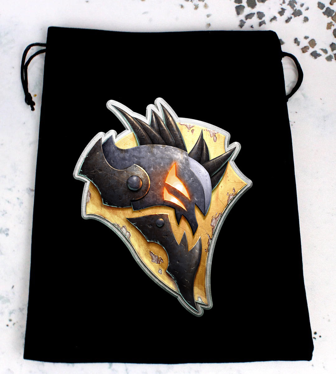 Khymaera Shadowflame Shard | Premium Dice Bag | Officially Licensed Warmachine