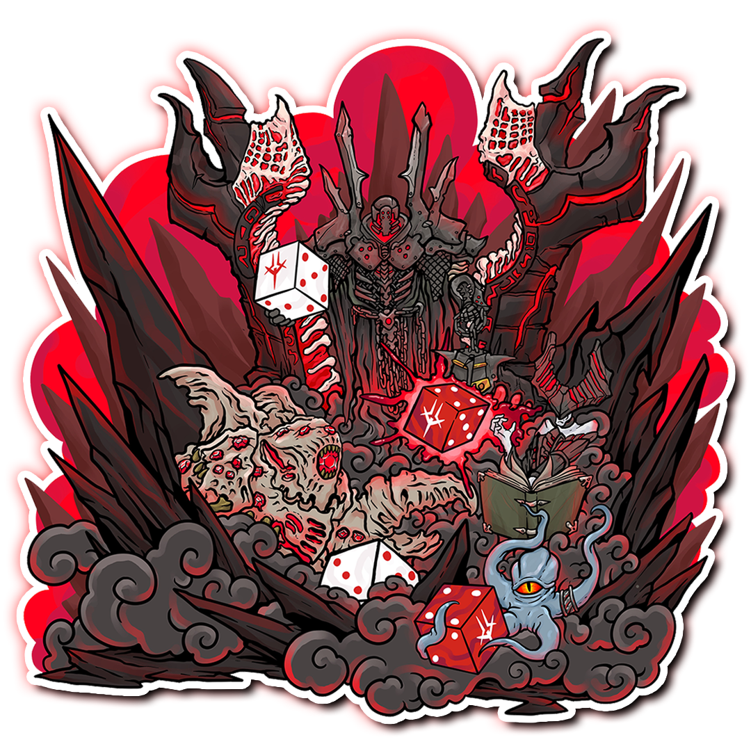 Infernals | Premium Vinyl Stickers | Officially Licensed Warmachine