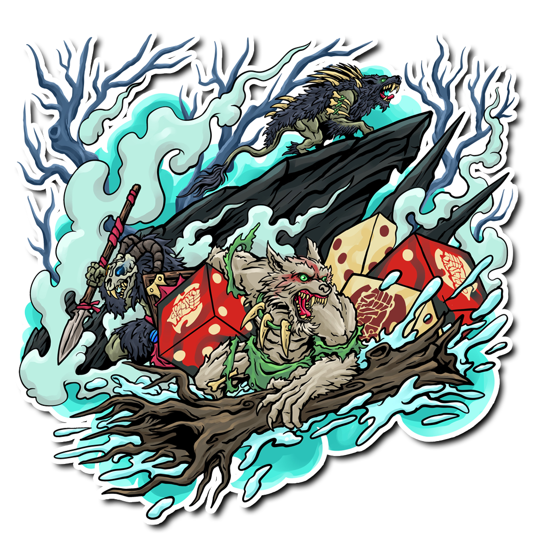 Khador Old Umbrey | Premium Vinyl Stickers | Officially Licensed Warmachine
