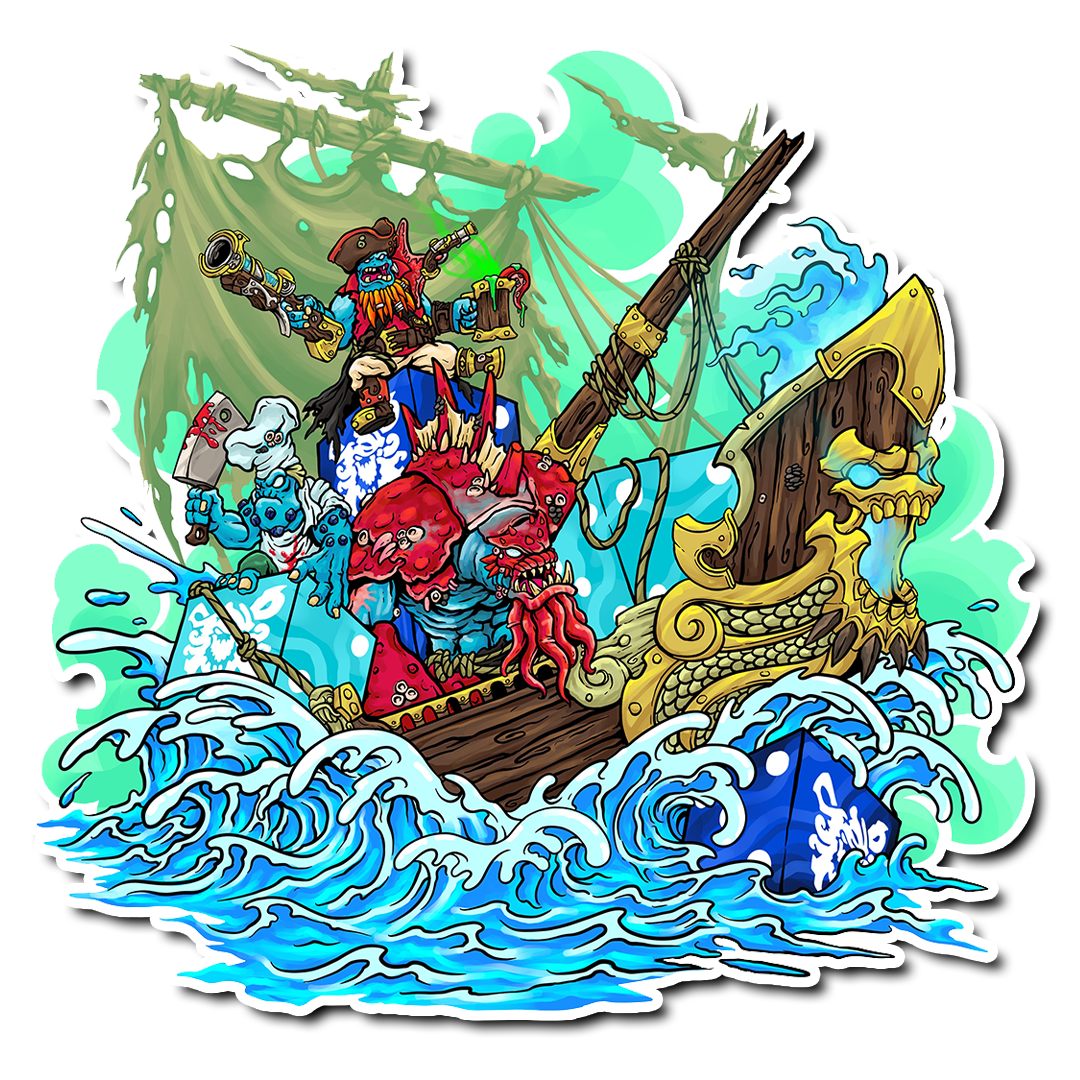 Southern Kriels | Premium Vinyl Stickers | Officially Licensed Warmachine