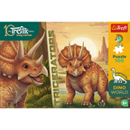 Trefl Kids Treflik Family - Inspired By Nature Triceratops 100 Piece Puzzle