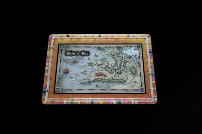 Hand-Cast Resin Dice Trays - Out of Play