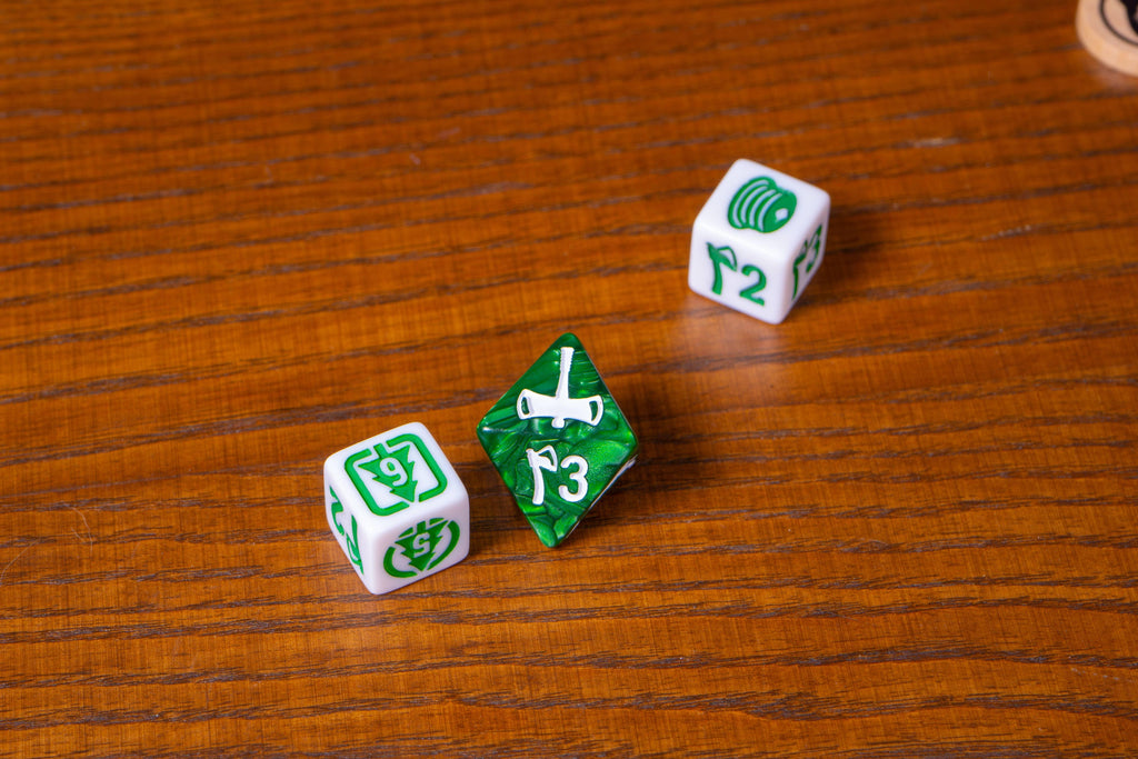 Flapjacks & Sasquatches Dice Game - Out of Play