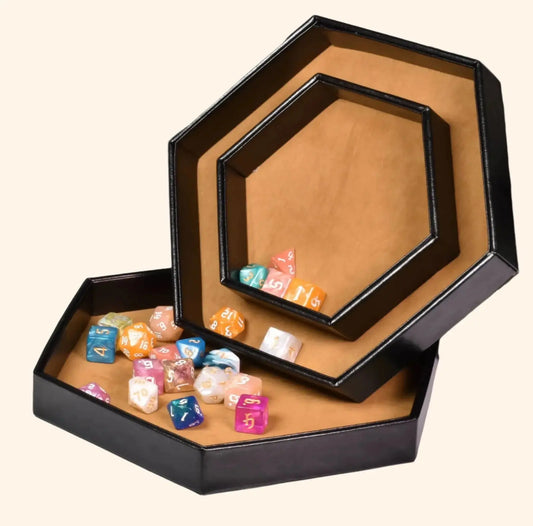 2in1 Dice Tray & Dice Box - Out of Play Board Game Accessories - 