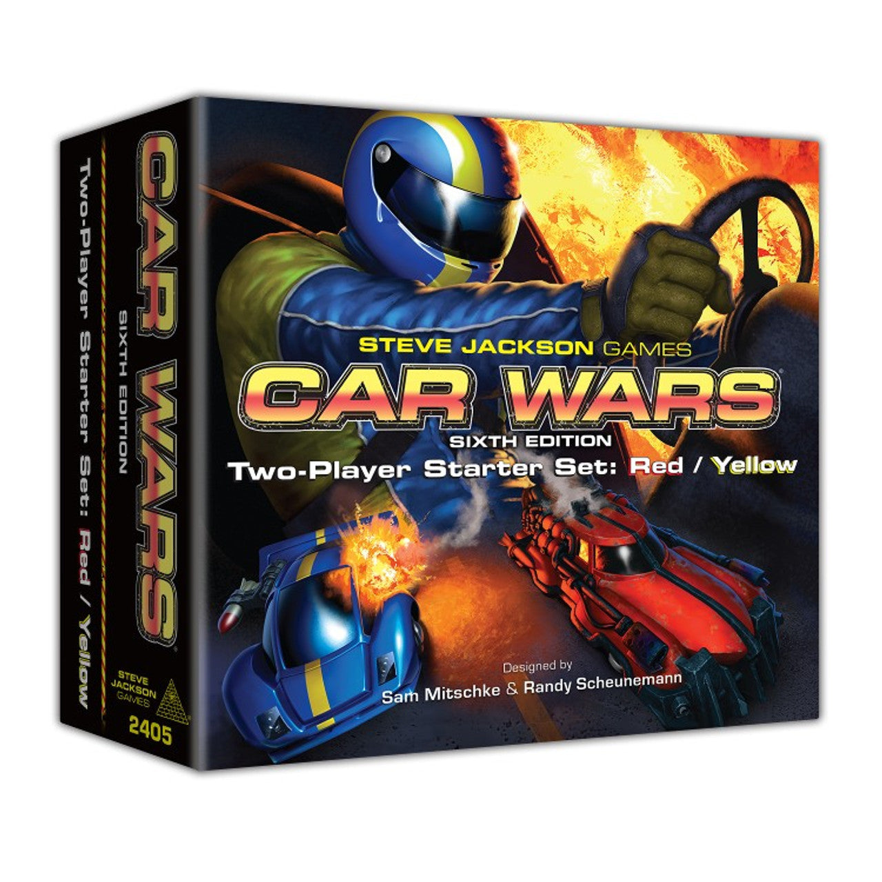Car Wars - Two Player Starter Set: Red / Yellow - Board Game PunkOuter Games