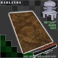 30x44" 'Badlands' F.A.T. Mat Battle Gaming Mat