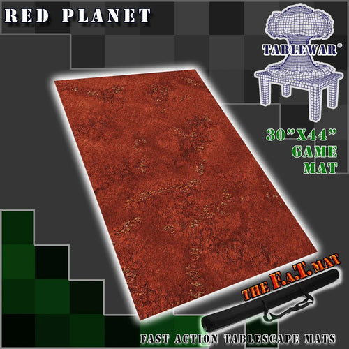 30x44" 'Red Planet' F.A.T. Mat Battle Gaming Mat - Out of Play
