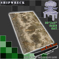 30x44" 'Shipwreck' F.A.T. Mat Battle Gaming Mat