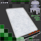 30x44" 'Snow' F.A.T. Mat Battle Gaming Mat