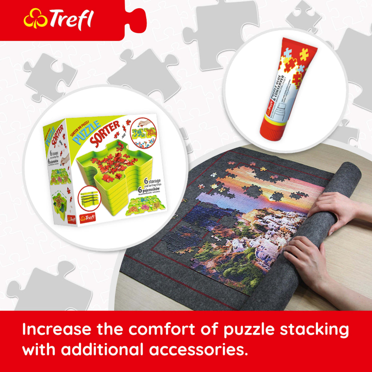 Trefl Red Greek Holidays 3000 Piece Puzzle
