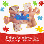Trefl 4 in 1 (12, 15, 20, 24 Piece) Puzzle - Peppa Pig's Holiday Recollection Jigsaw Puzzle