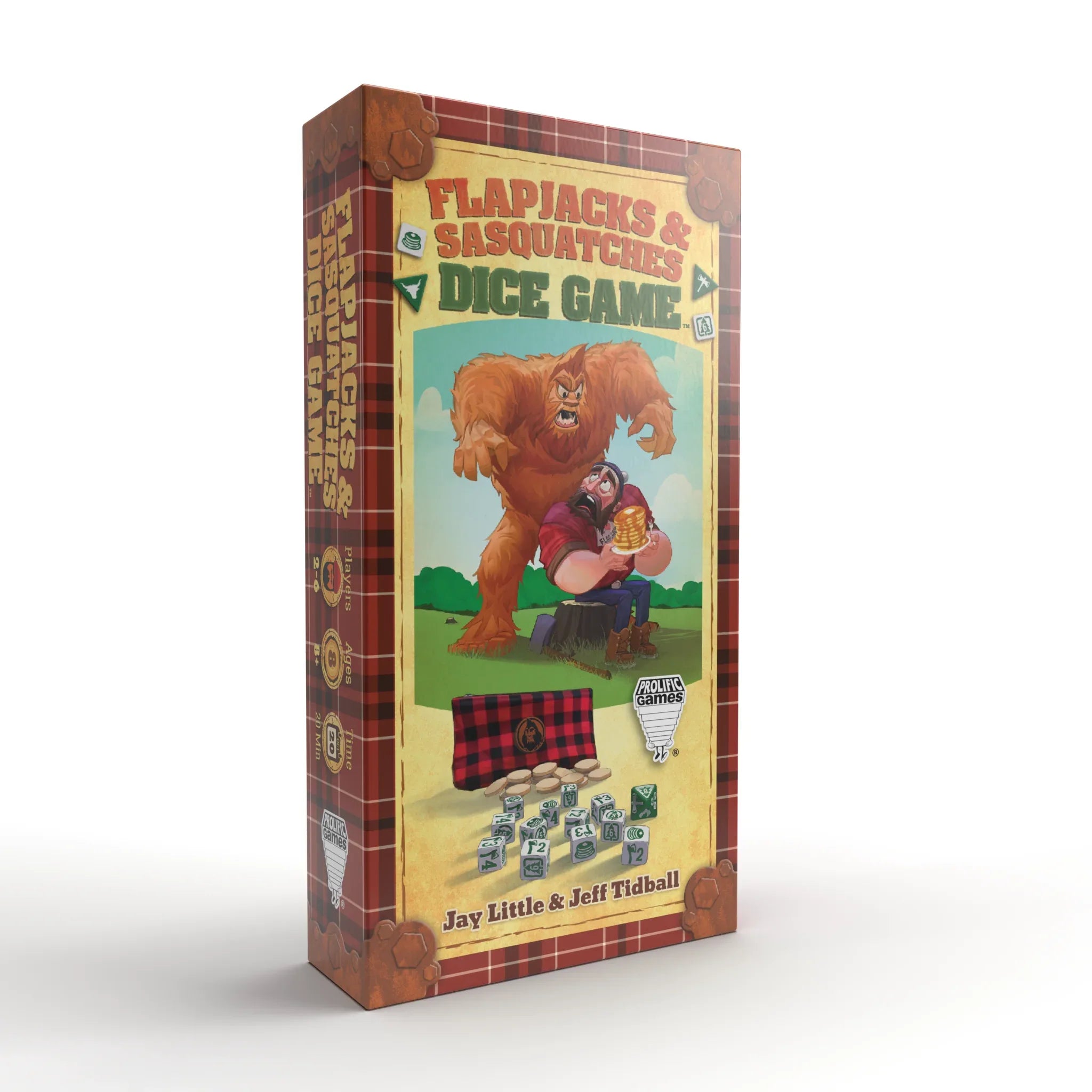 Flapjacks & Sasquatches Dice Game - Out of Play