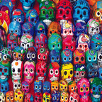 Trefl Red Halloween: Day of the Dead 500 Piece Puzzle