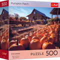 Trefl Red Halloween: Pumpkin Patch 500 Piece Puzzle