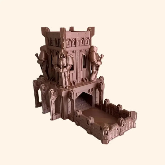 3D Printed Cathedral Dice Tower - Out of Play Board Game Accessories