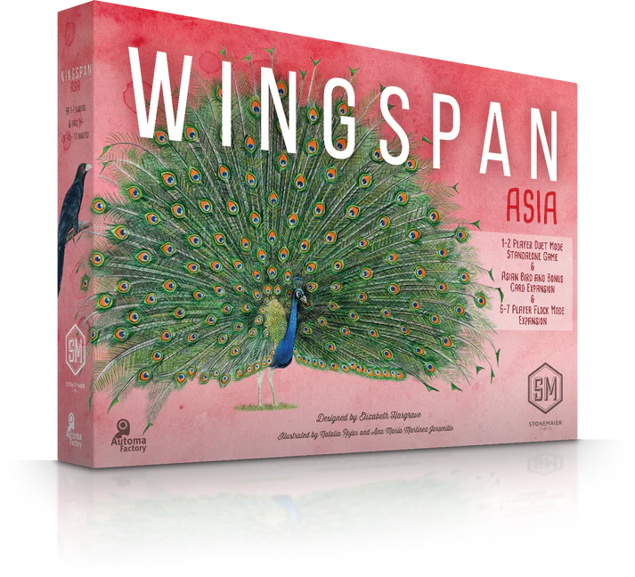 Wingspan - Asia Expansion - Board Game - Out of Play
