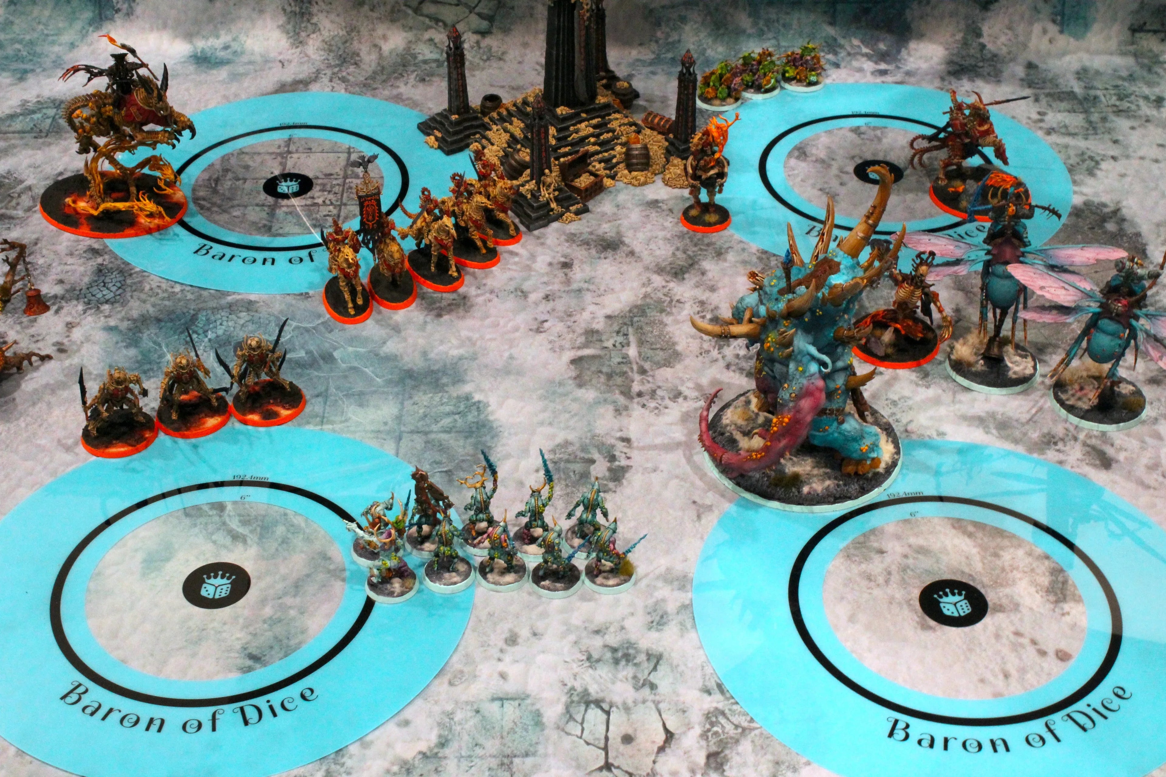 Objective Markers - Tabletop Compatible (Set of 8) Narrative - Out of Play