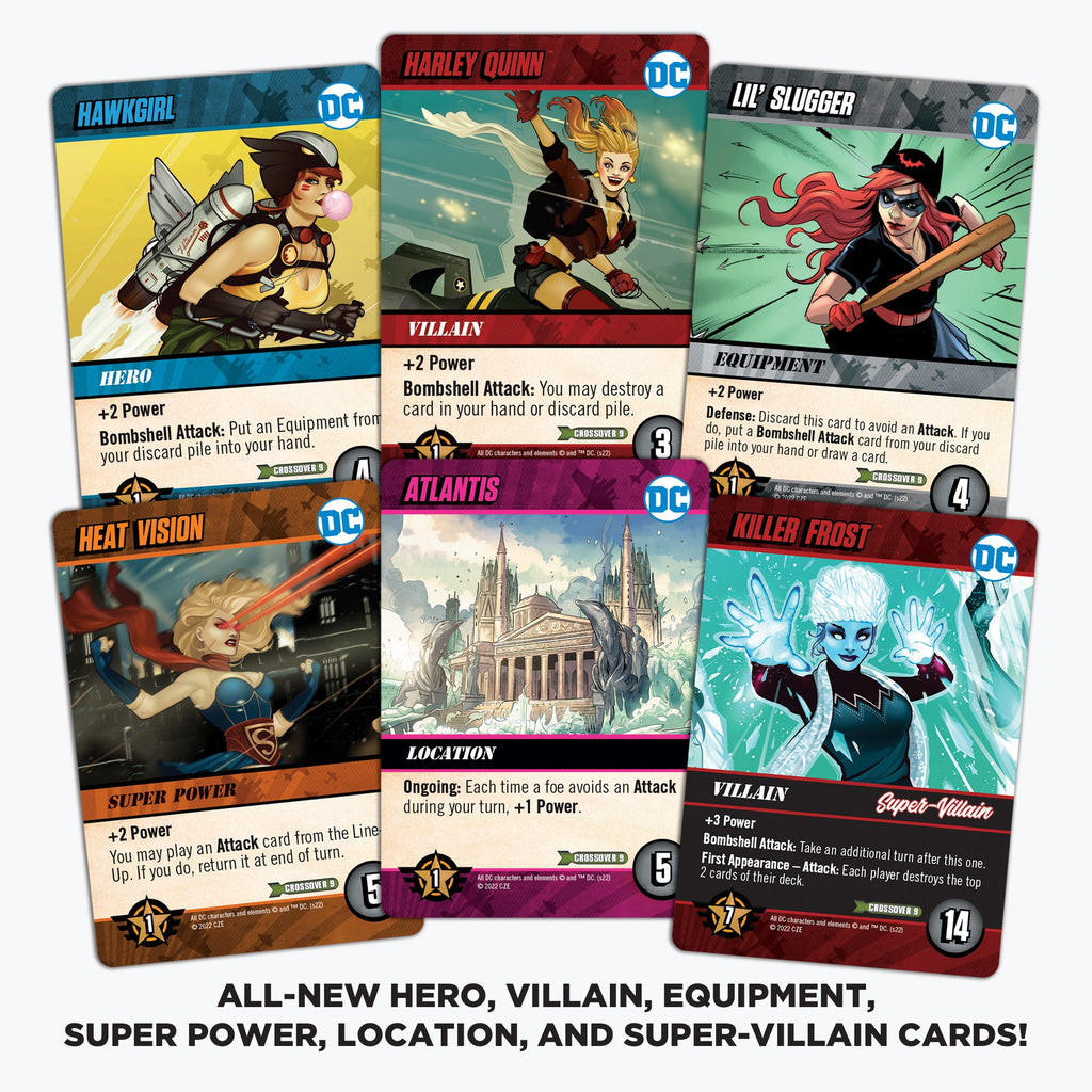 DC Deck-Building Game Crossover Pack 9: DC Bombshells (KICKSTARTER EDITION)