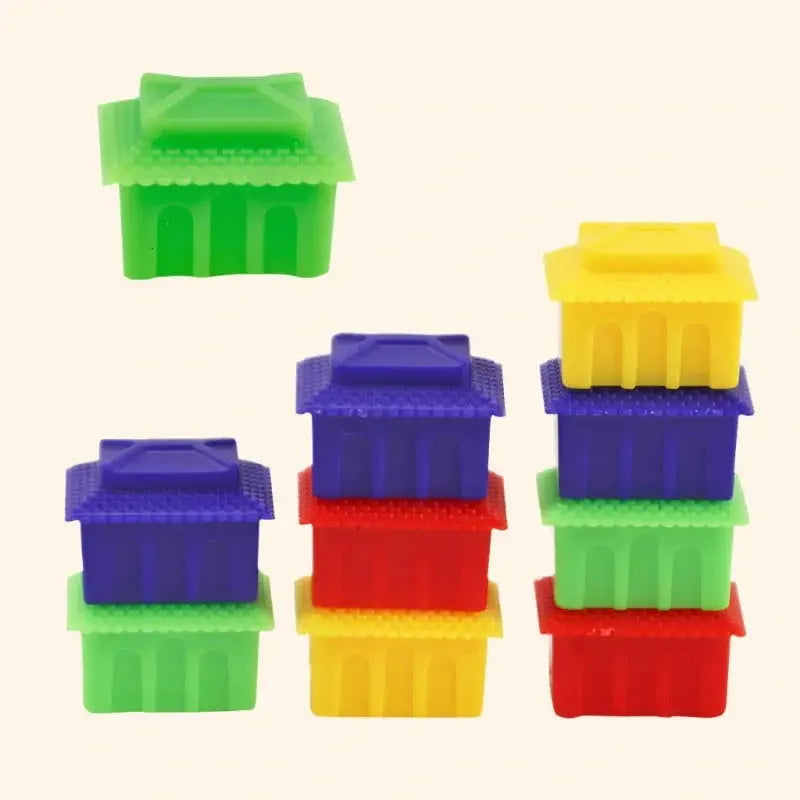 40Pc Plastic Homes - Out of Play Board Game Accessories