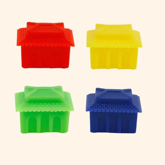 40Pc Plastic Homes - Out of Play Board Game Accessories