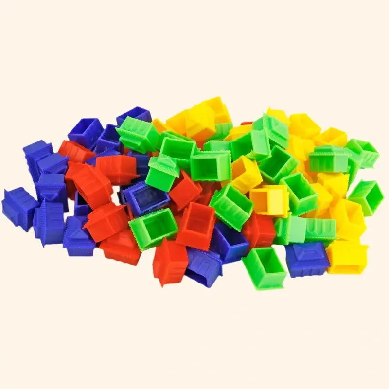 40Pc Plastic Homes - Out of Play Board Game Accessories