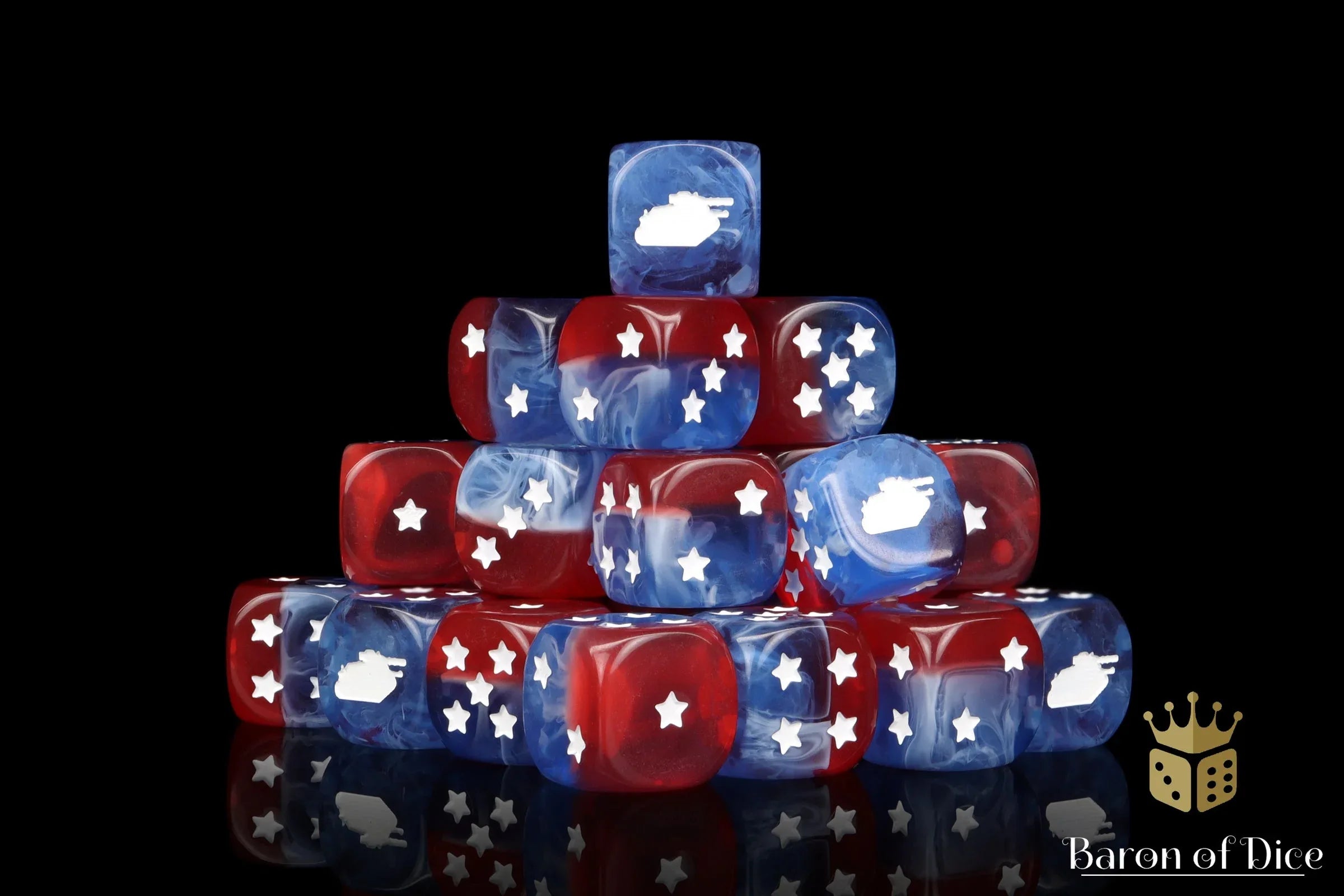 Battle Tank Dice - Out of Play