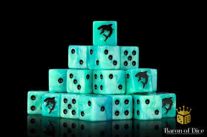 Carcharodon "Great White Shark" Dice - Out of Play