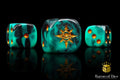 Eye of Chaos Dice - Aquamarine - Out of Play