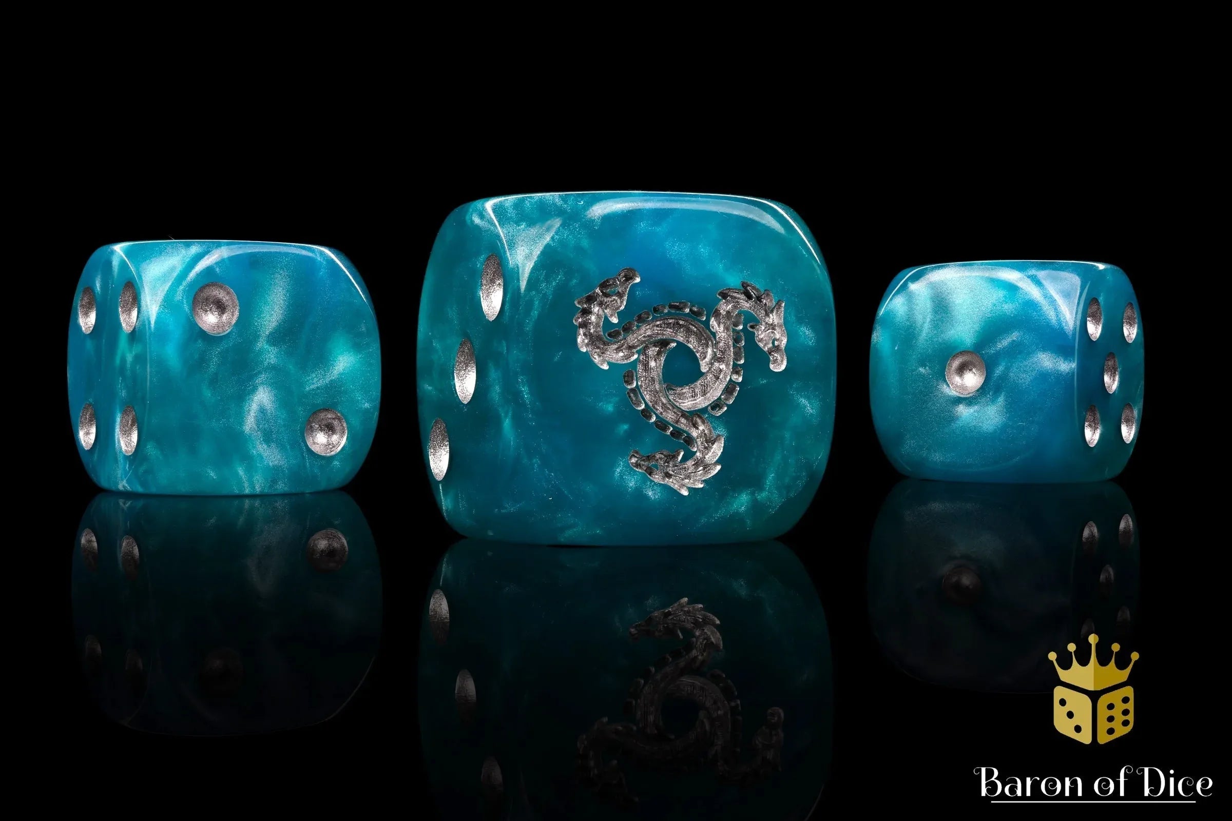 Hydra Dice - Serpent Blue - Out of Play